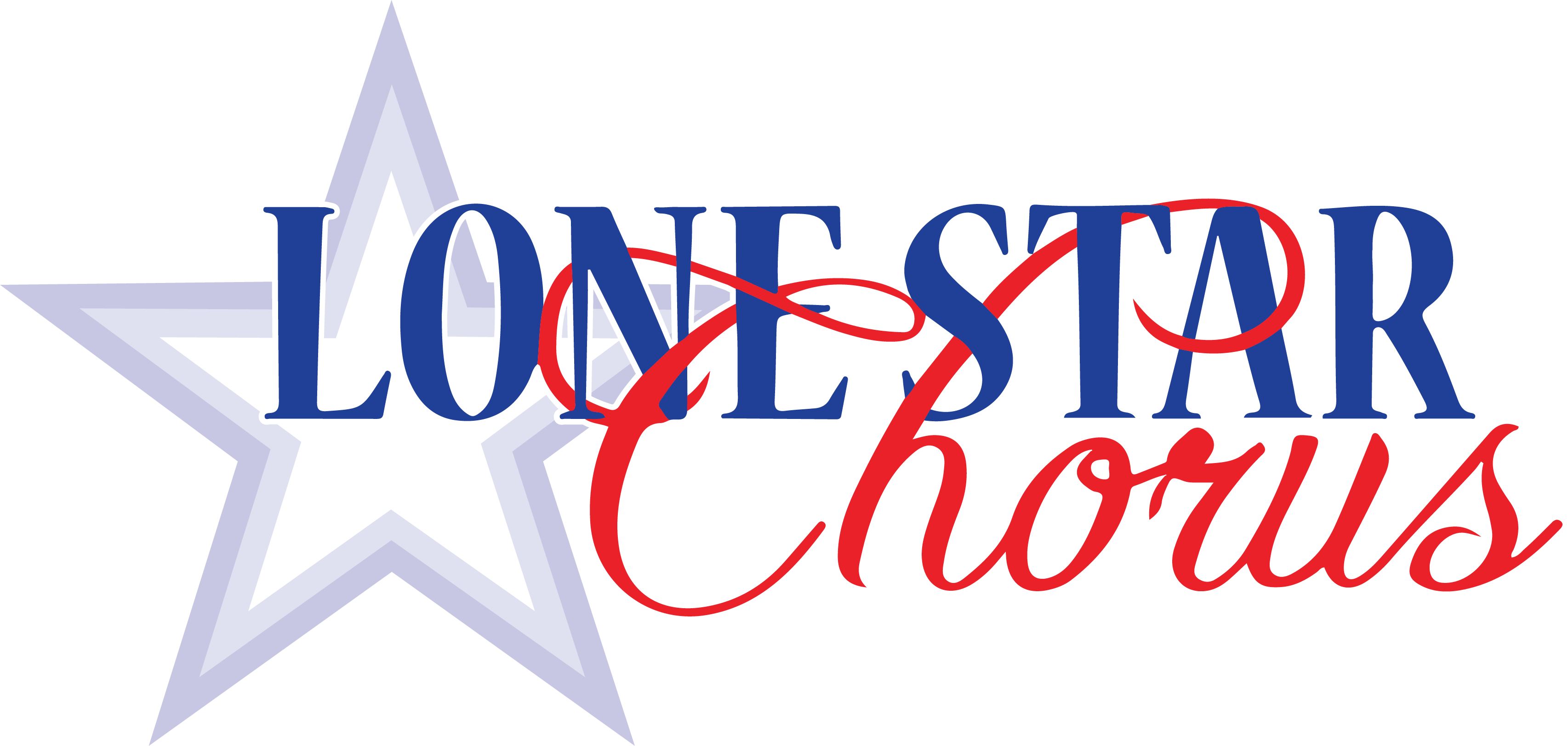 Lone Star chorus logo with star